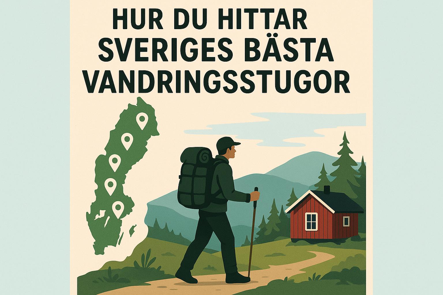Hur du hittar Sveriges bästa vandringsstugor