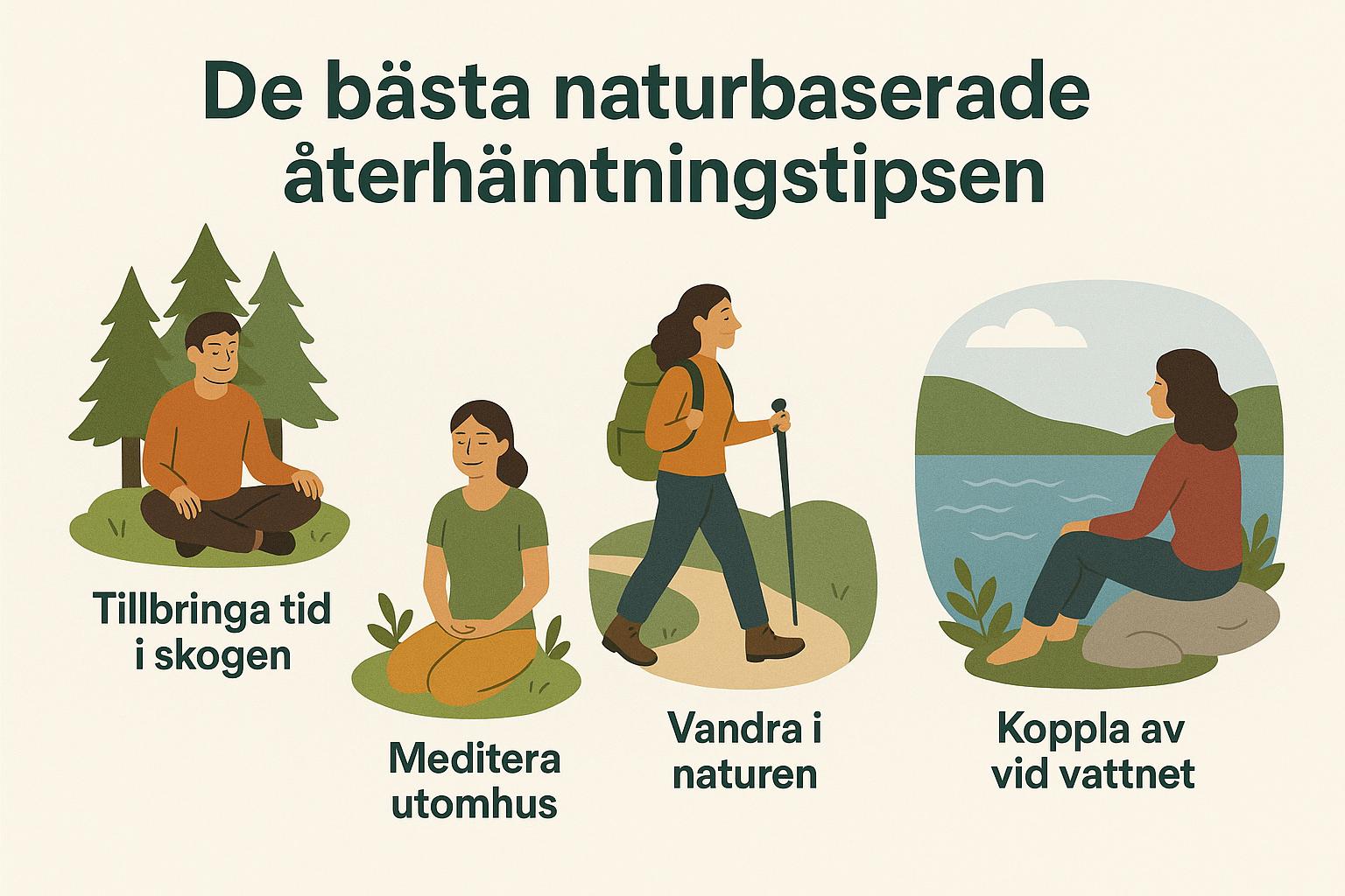 De bästa naturbaserade återhämtningstipsen
