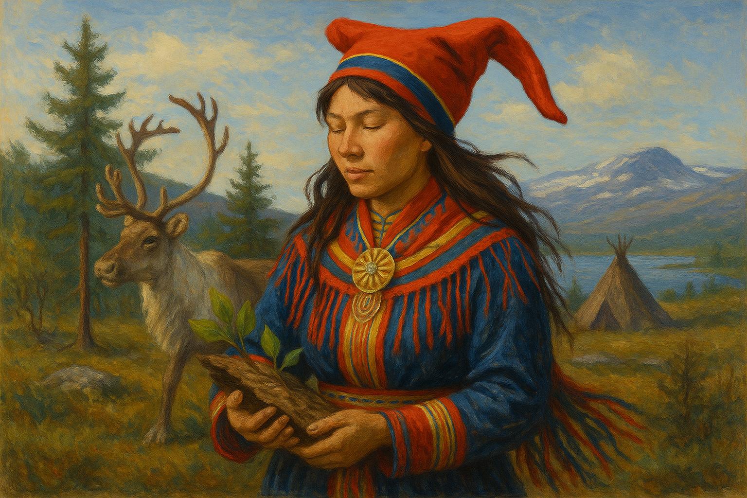 Hur samisk kultur är kopplad till naturen