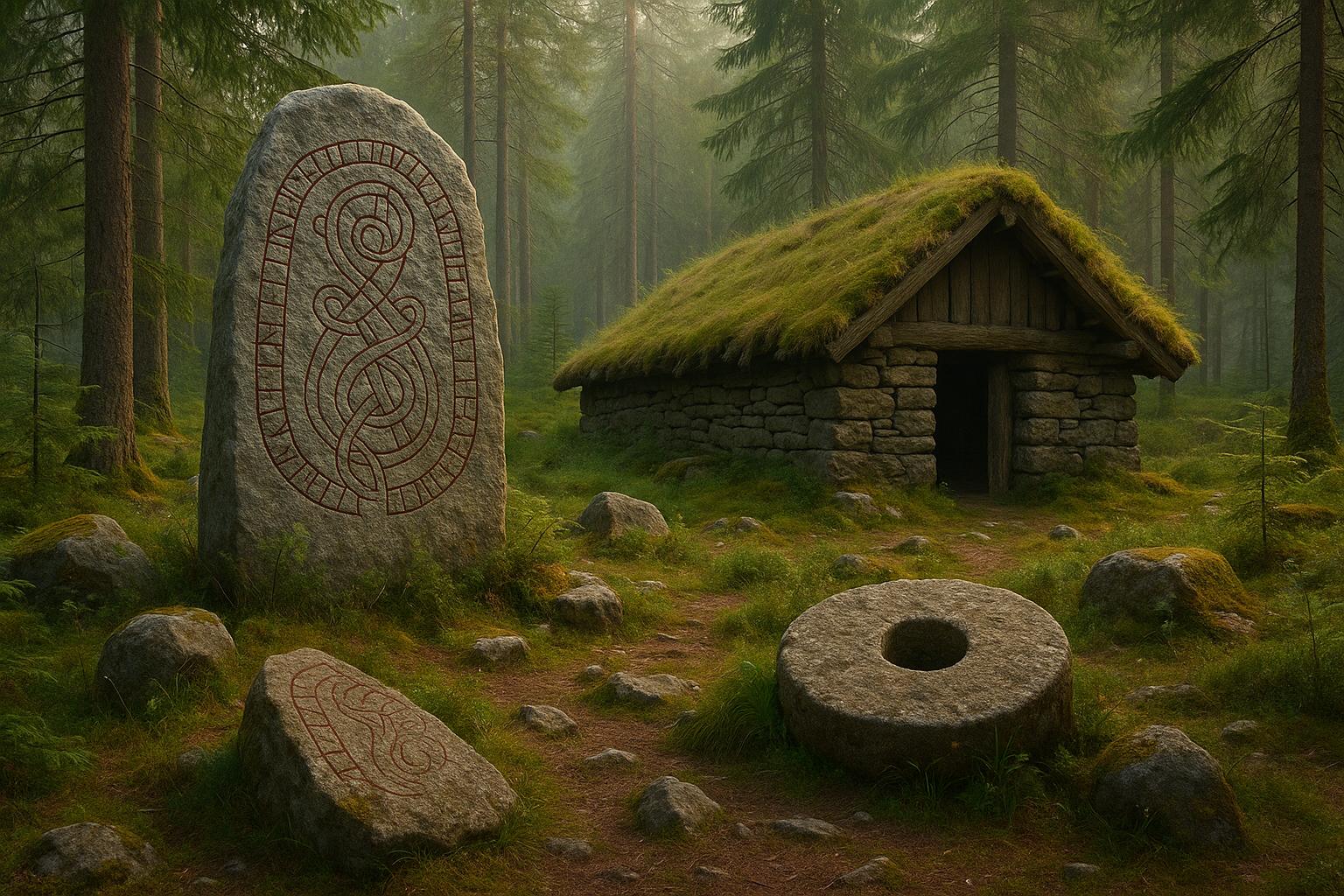 Rester av vikingatiden i Sveriges vildmark