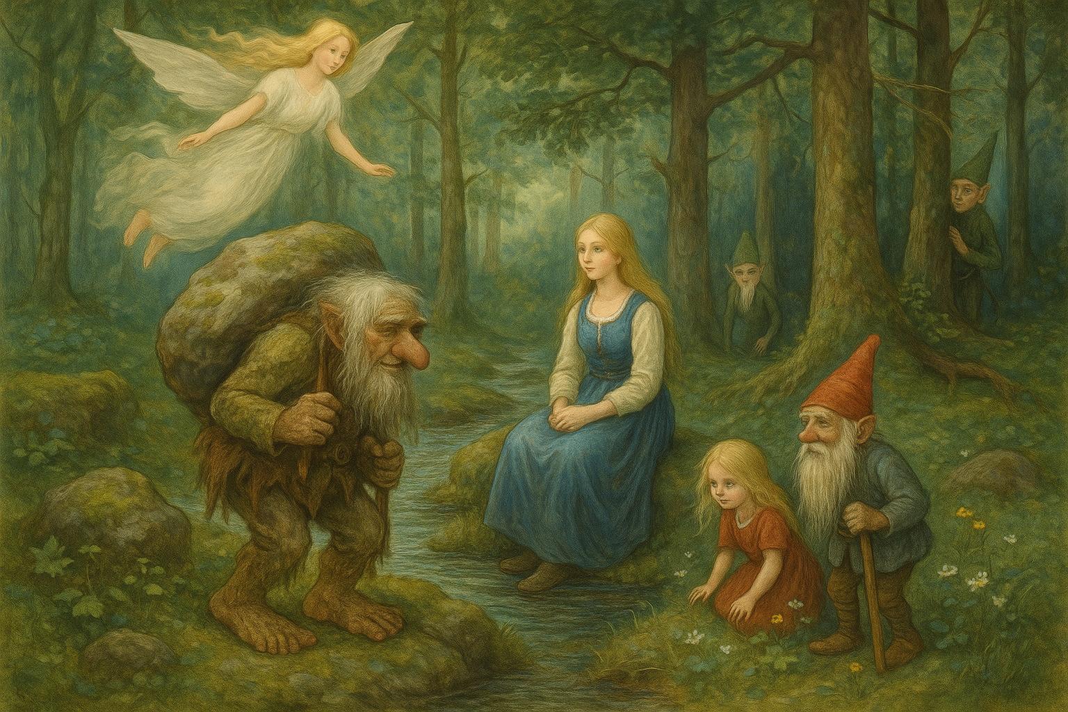 Traditionella svenska naturmyter och sagor