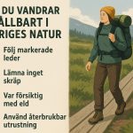 Hur du vandrar hållbart i Sveriges natur