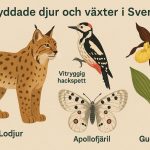 Skyddade djur och växter i Sverige