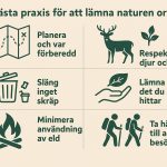 Bästa praxis för att lämna naturen orörd