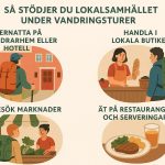 Så stödjer du lokalsamhället under vandringsturer