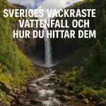 Sveriges vackraste vattenfall och hur du hittar dem