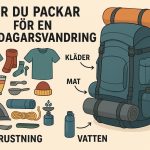 Hur du packar för en flerdagarsvandring